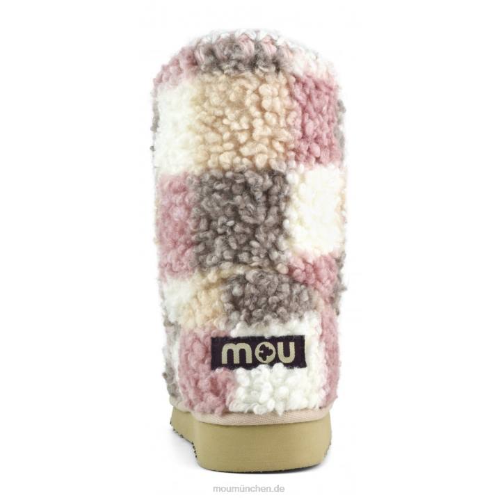 Eskimo 24 Tartan-Teddy-Fleece Frauen 0V6X321 Teddy-Karos nackt Mou