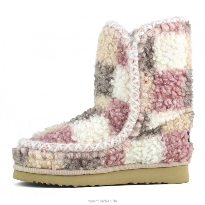 Eskimo 24 Tartan-Teddy-Fleece Frauen 0V6X321 Teddy-Karos nackt Mou