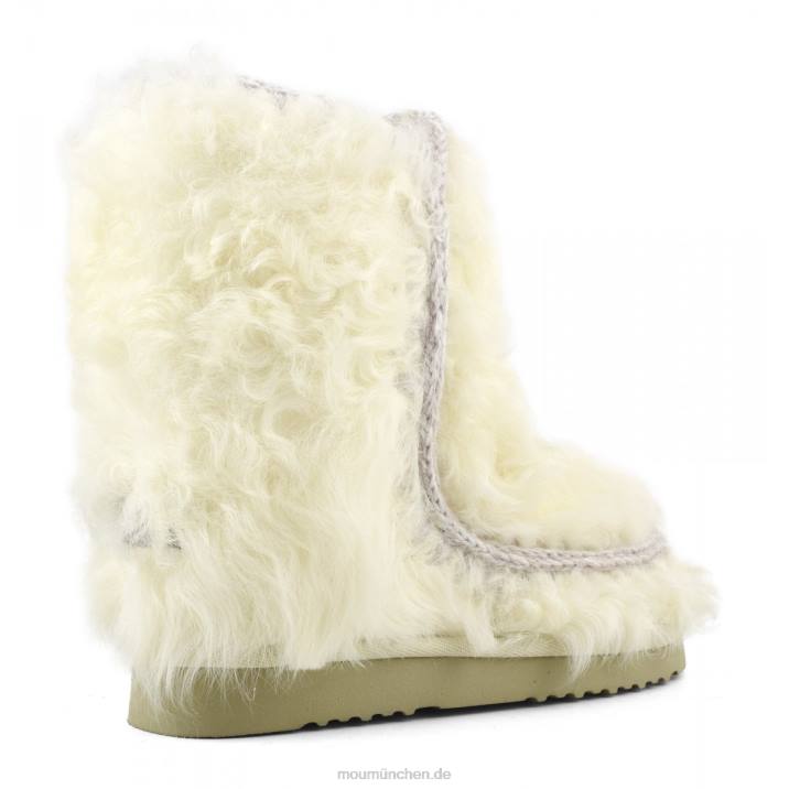 Eskimo 24 ganz aus Fell Frauen 0V6X227 Vanille Mou