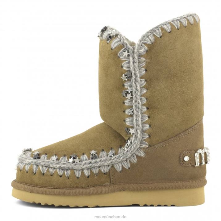 Eskimo 24 metallische Sterne Frauen 0V6X399 dunkler Stein Mou