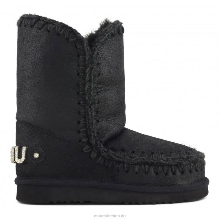 Eskimo 24 mit Strass-Logo Frauen 0V6X315 rissig schwarz/grau Mou