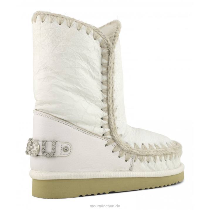 Eskimo 24 mit Strass-Logo Frauen 0V6X318 Wachsweiß Mou