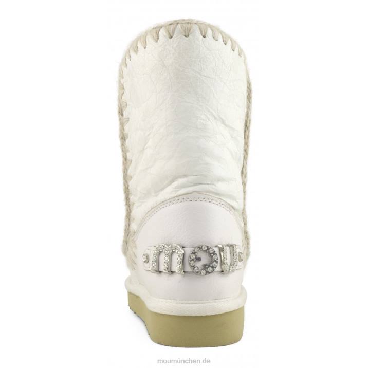 Eskimo 24 mit Strass-Logo Frauen 0V6X318 Wachsweiß Mou