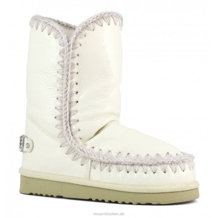 Eskimo 24 mit Strass-Logo Frauen 0V6X319 Lackweiß Mou