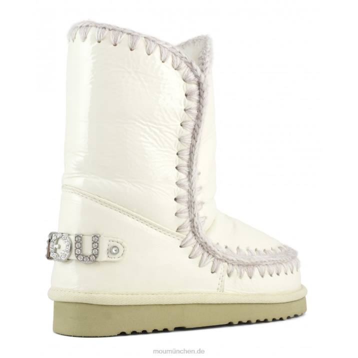 Eskimo 24 mit Strass-Logo Frauen 0V6X319 Lackweiß Mou