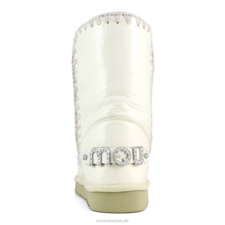 Eskimo 24 mit Strass-Logo Frauen 0V6X319 Lackweiß Mou