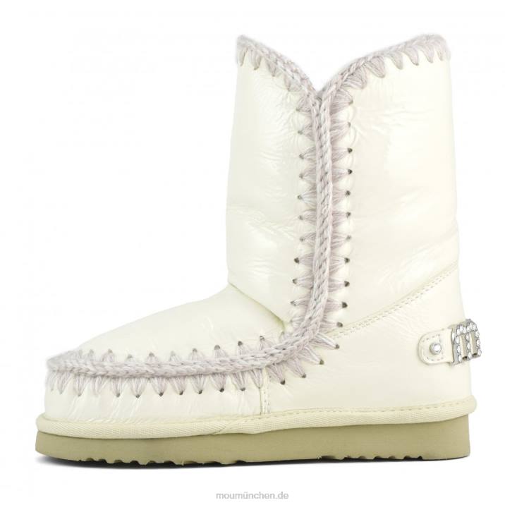 Eskimo 24 mit Strass-Logo Frauen 0V6X319 Lackweiß Mou