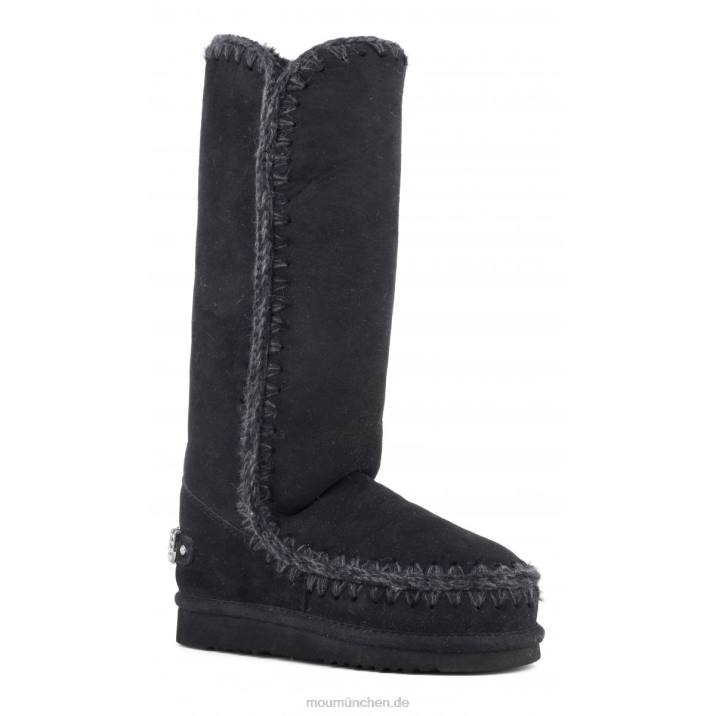 Eskimo 40-Strass-Logo Frauen 0V6X407 Schwarz Mou