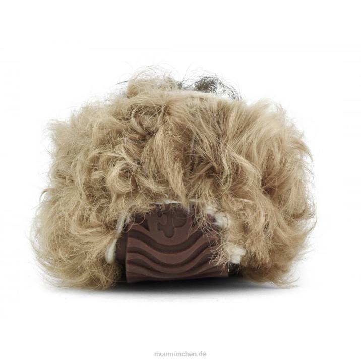 Mokassin-Chekiang-Fell Frauen 0V6X684 Beige-Armee Mou