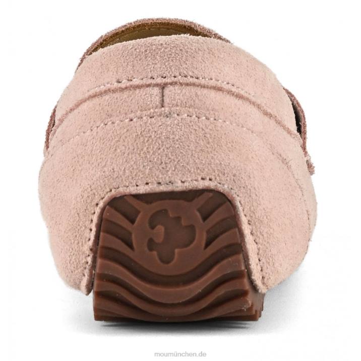 Sommer-Eskimo-Mokassin-Leder Frauen 0V6X222 Pulver Mou