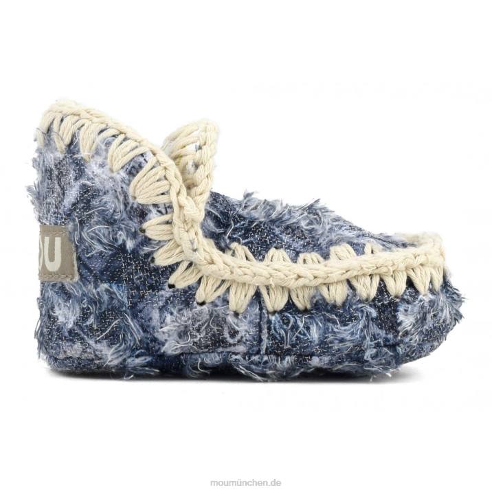 Sommer-Eskimo-Jeans für Kleinkinder Kinder 0V6X795 Denim-Patchwork Mou