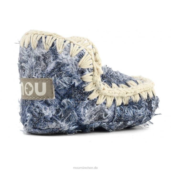 Sommer-Eskimo-Jeans für Kleinkinder Kinder 0V6X795 Denim-Patchwork Mou