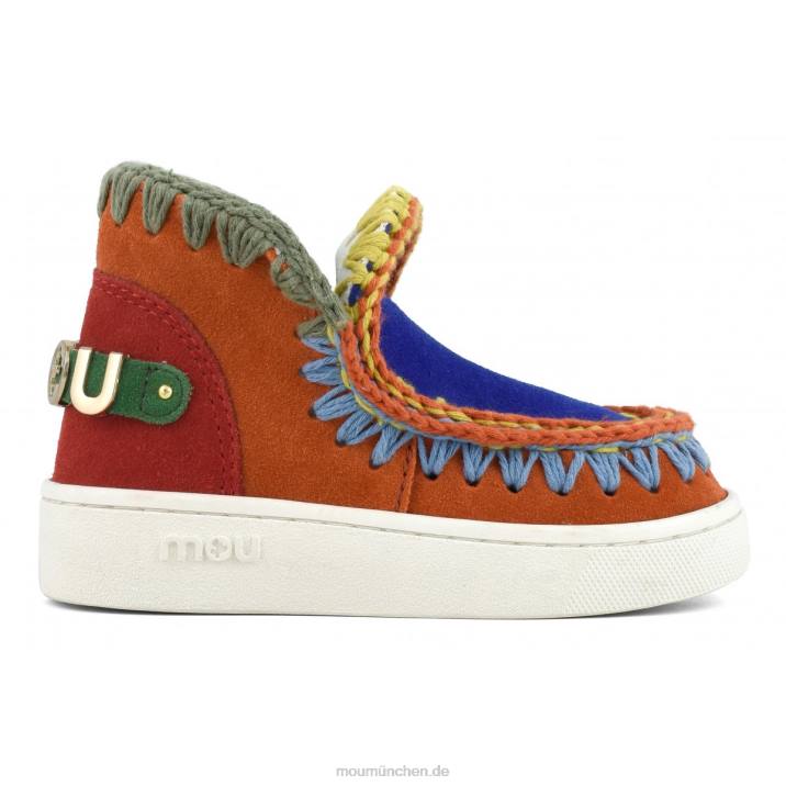 Eskimo-Sneaker mit Farbblockdesign Kinder 0V6X788 Mehrfarben Mou