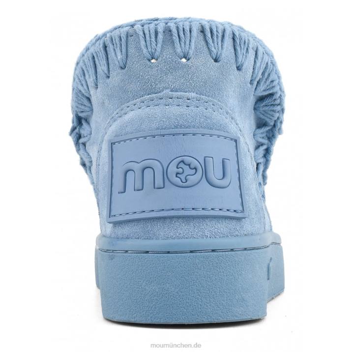 Sommer-Eskimo-Sneaker-Monochrome Kinder 0V6X783 Nilblau Mou