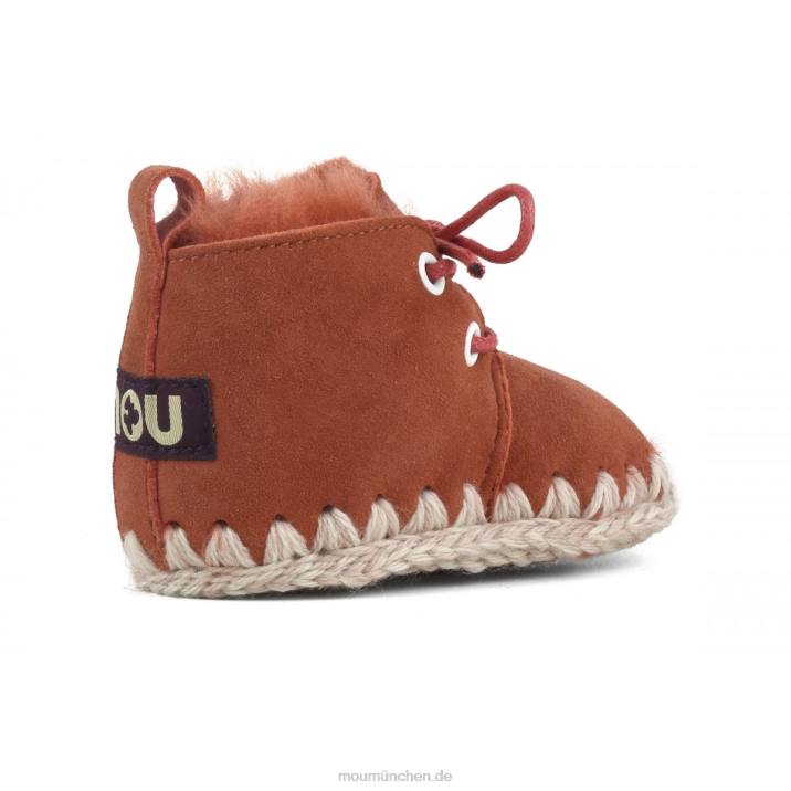 Schnürschuh für Kleinkinder Kinder 0V6X825 Ingwer Mou