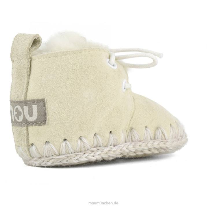 Schnürschuh für Kleinkinder Kinder 0V6X827 Vanille Mou
