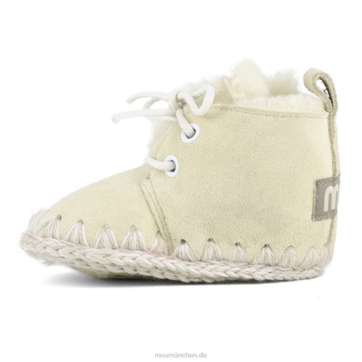 Schnürschuh für Kleinkinder Kinder 0V6X827 Vanille Mou