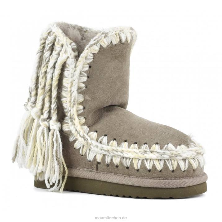 Zöpfe aus Eskimowolle Kinder 0V6X836 Elefantengrau Mou