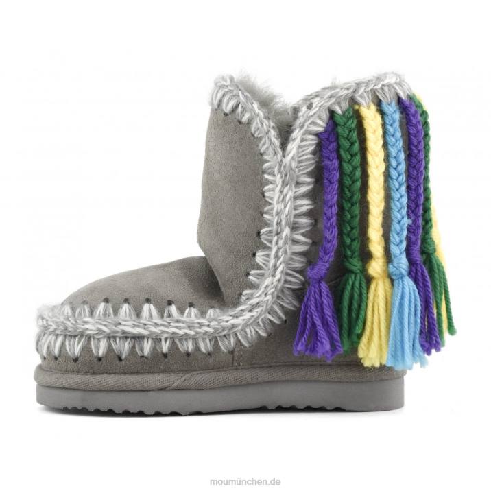 Zöpfe aus Eskimowolle Kinder 0V6X837 neues Grau Mou