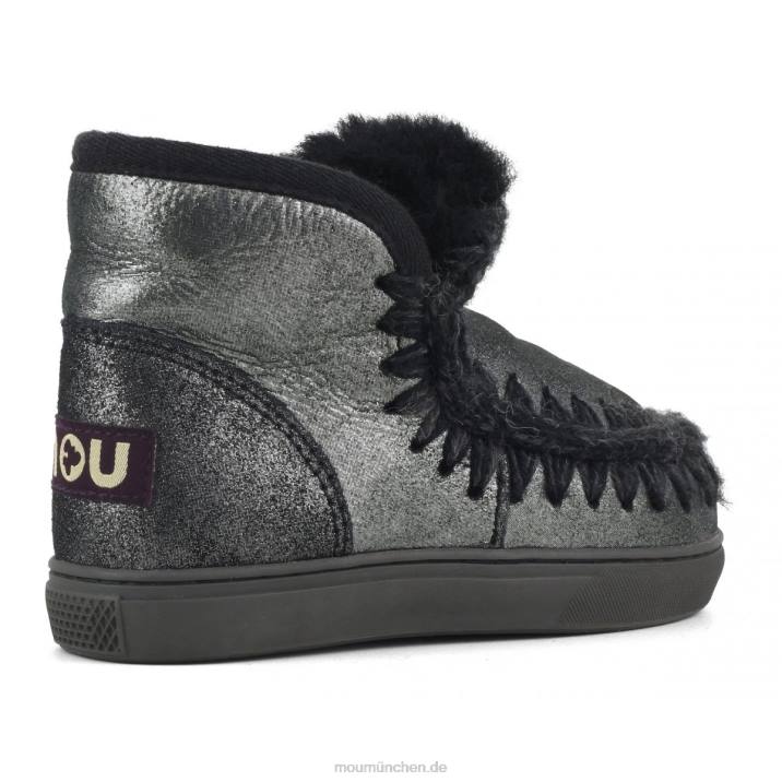 Eskimo-Sneaker Kinder 0V6X798 Mikroglitter schwarz Mou
