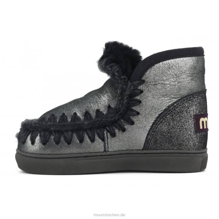 Eskimo-Sneaker Kinder 0V6X798 Mikroglitter schwarz Mou