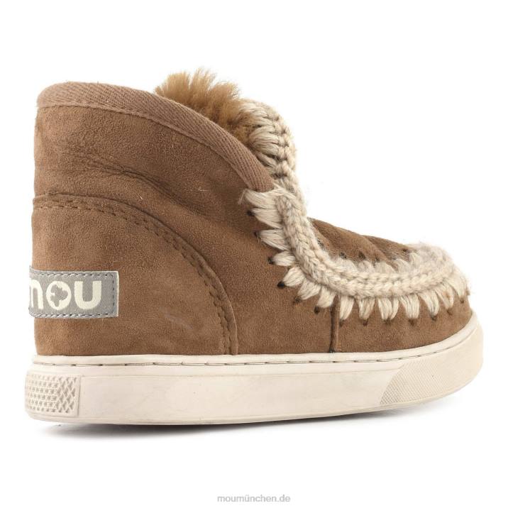 Eskimo-Sneaker Kinder 0V6X801 Cognac Mou