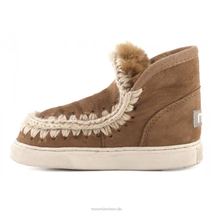 Eskimo-Sneaker Kinder 0V6X801 Cognac Mou