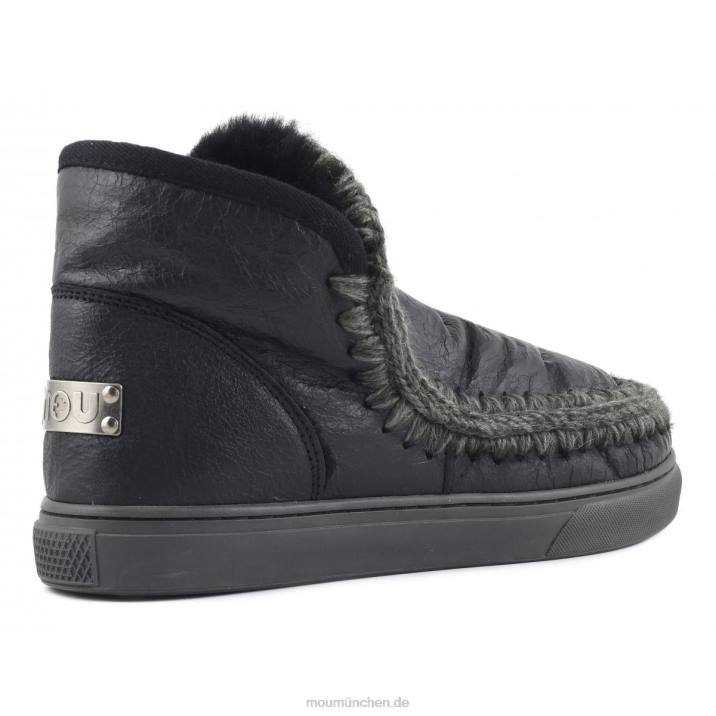 Eskimo-Sneaker Männer 0V6X779 Wachsschwarz Mou