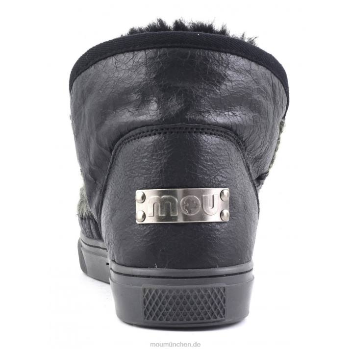 Eskimo-Sneaker Männer 0V6X779 Wachsschwarz Mou