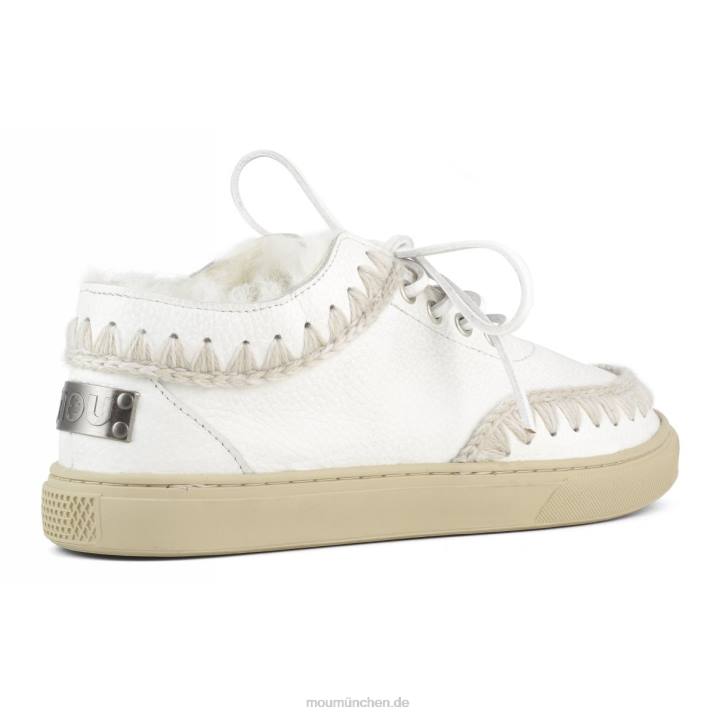 Eskimo-Sneaker zum Schnüren Männer 0V6X768 Wachsweiß Mou