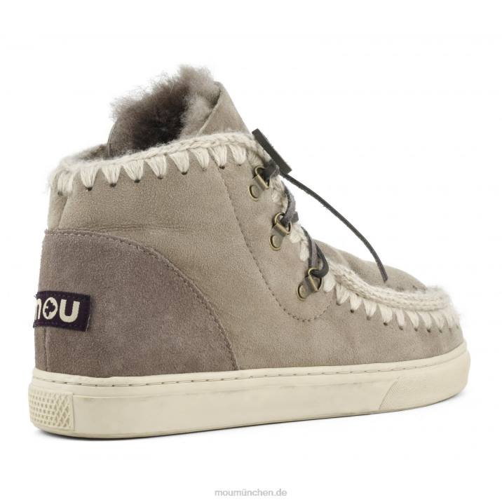 Eskimo-Sneaker zum Schnüren Männer 0V6X773 Elefantengrau Mou
