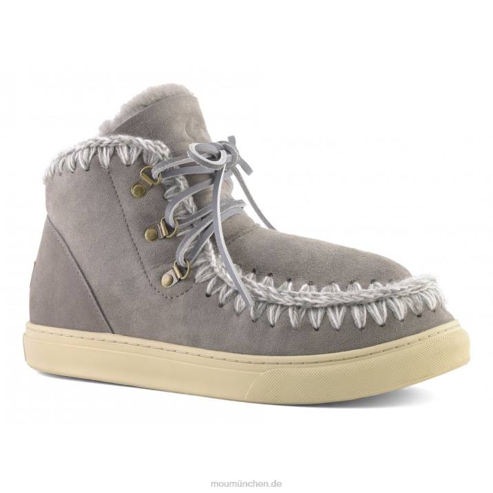 Eskimo-Sneaker zum Schnüren Männer 0V6X774 neues Grau Mou