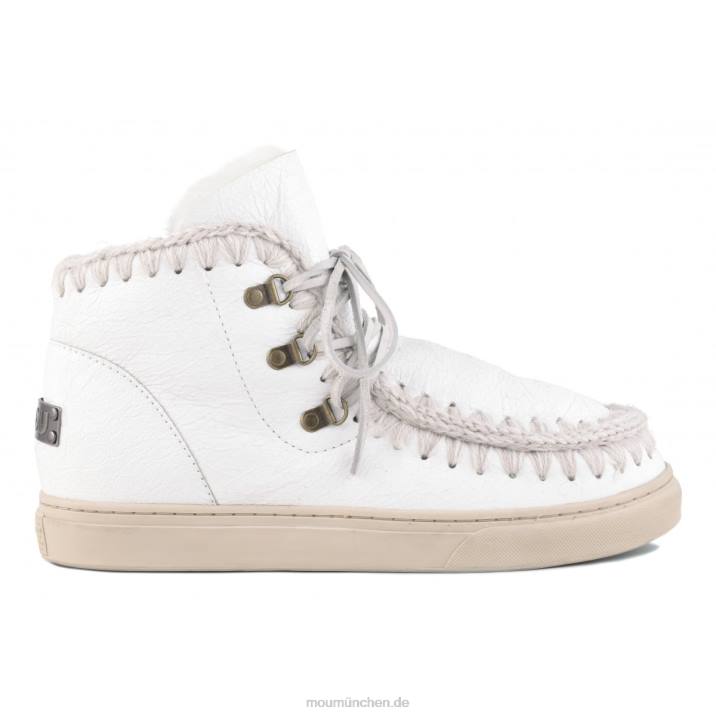 Eskimo-Sneaker zum Schnüren Männer 0V6X775 Wachsweiß Mou