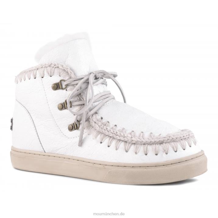 Eskimo-Sneaker zum Schnüren Männer 0V6X775 Wachsweiß Mou